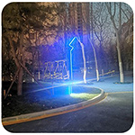 街心公園建設方興未艾，街心公園（口袋公園）面積不大，用什么樣的景觀燈才能實現(xiàn)畫龍點睛的效果呢